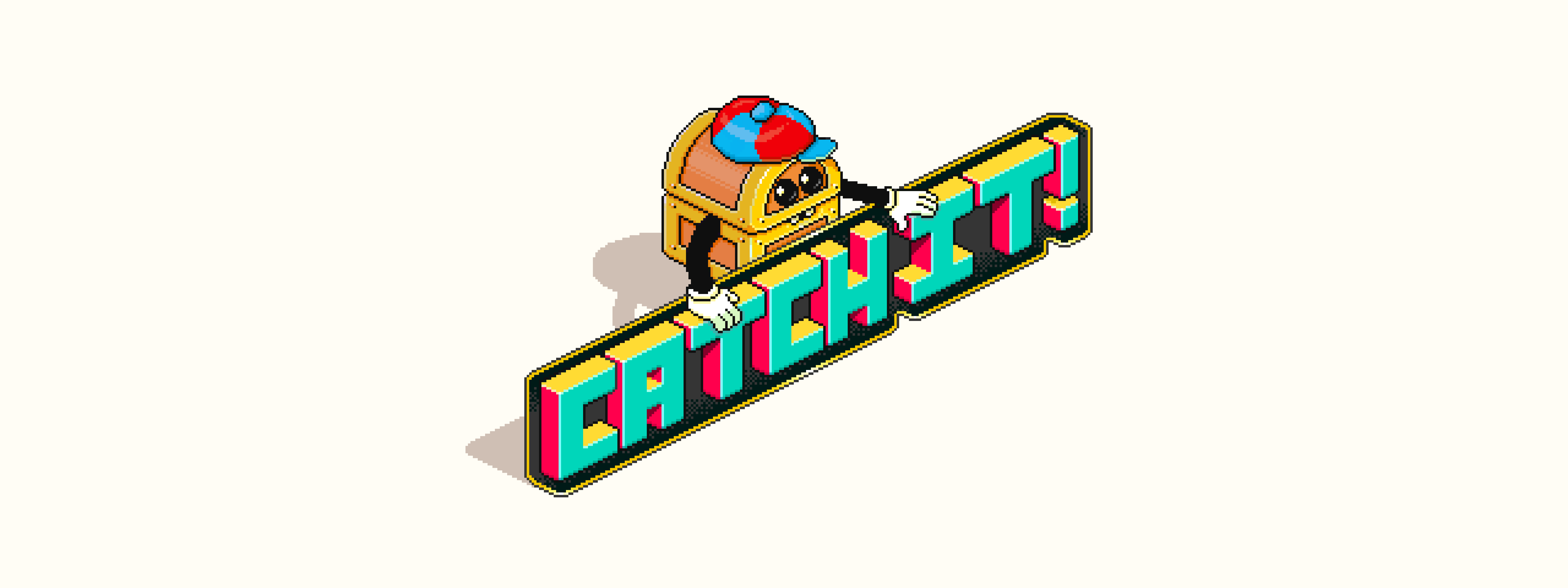 CatchIT! logo with Catchito mascot